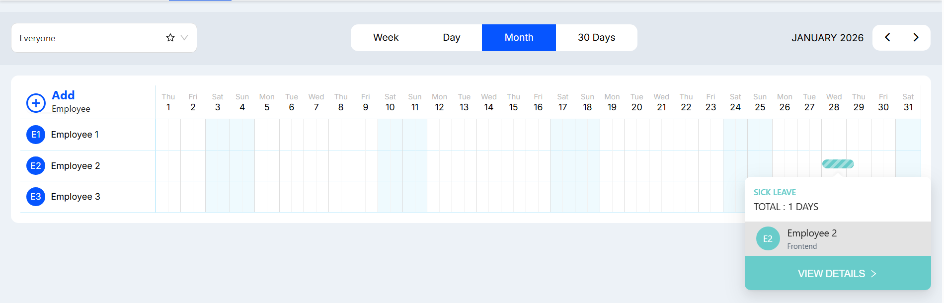 calendar
